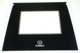 Стекло двери наружное для духовки Indesit (446x493мм) C00286941