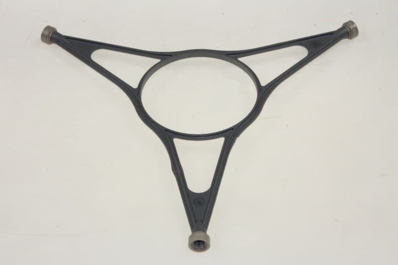 Кільце обертання тарілки мікрохвильової печі Whirlpool (D доріжки = 250 мм D ролика = 13 мм) 481010367316