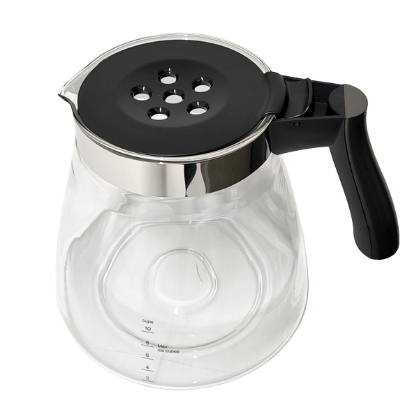 Колба HZ1023 з кришкою для кавоварки Delonghi ICM 17210 Clessidra original1