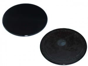 Крышка рассекателя (эмалированная) d90мм Indesit Ariston C00032428