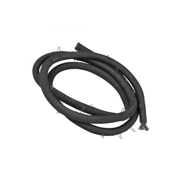 Уплотнитель текстильный с клипсами крепления двери духовки AEG 5610468026