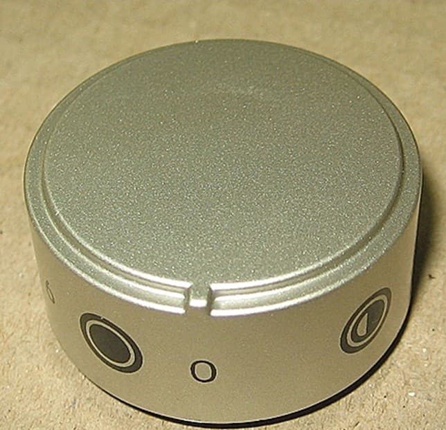 Ручка регулировки двухзонной конфорки электроплиты Indesit C00114022