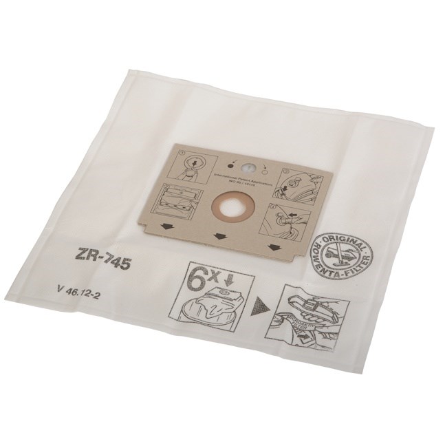 Мішок паперовий для пилососа Rowenta (6 шт) ZR745 original1