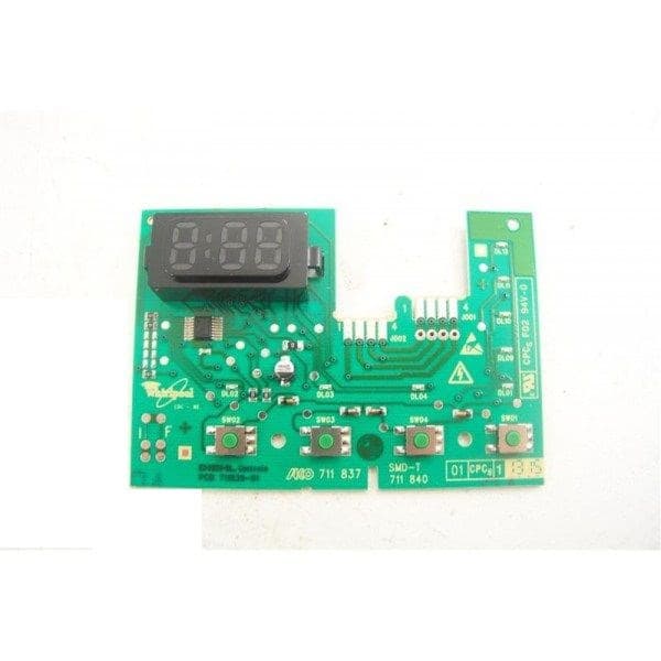 Модуль індикації для пральної машини Whirlpool 481223958076