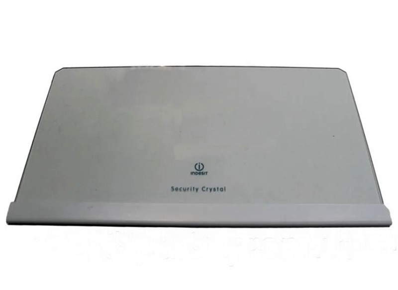 Полиця скляна над овочевим ящиком для холодильника Stinol Indesit C00850930