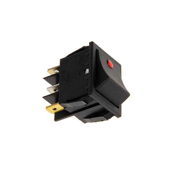 Вимикач 16А, 250V 5118510111 для масляного обігрівача Delonghi TRNS0505M (чорний)