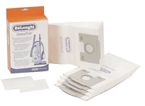 Мішок паперовий (5шт) мікрофільтр (2шт) для пилососа Delonghi 5591107700