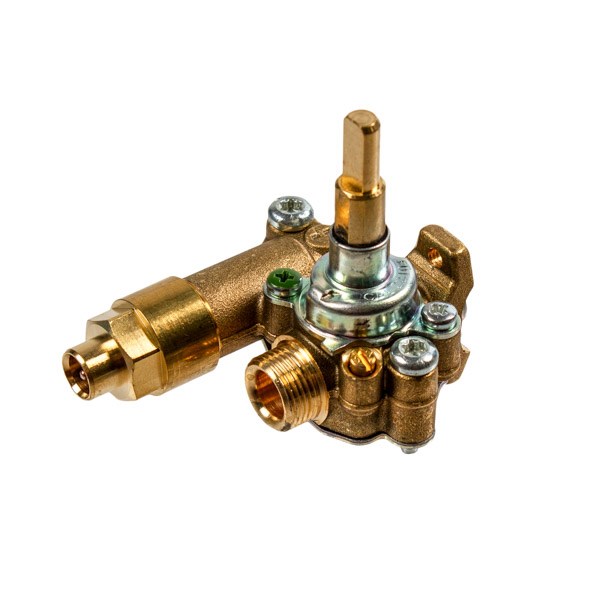 Кран газовий середнього пальника з клапаном для варильної панелі Electrolux 3577306248