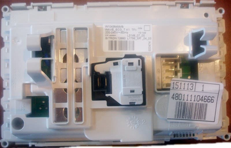 Плата модуль керування для пральної машини Whirlpool 480111104666