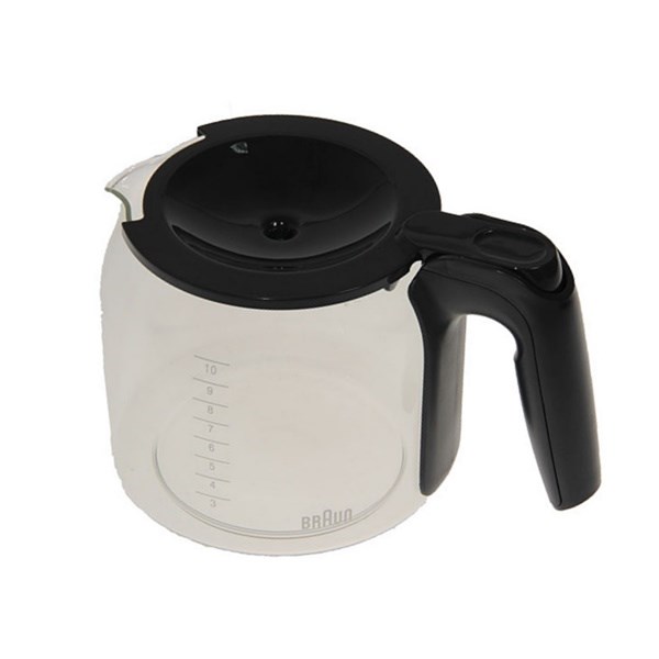 Колба 7313210654 для кофеварки Braun KF3100WH KF3120WH original1