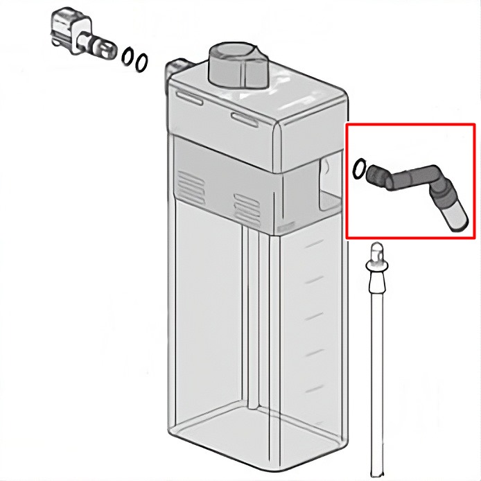 Сопло капучинатора AS00006850 для кофемашины Delonghi