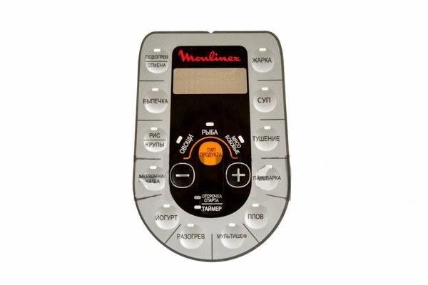 Декоративная накладка панели управления мультиварки Moulinex CE500E32 SS-994560