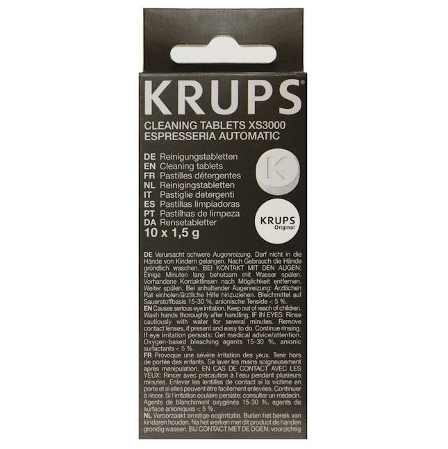 Чистящие таблетки для кофемашины Krups F0550010 XS300010 original1