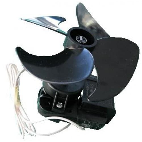 Мотор 12W F61-10G вентилятора з крильчаткою D = 100мм для холодильника Whirlpool 481936170011