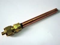 Заправна трубка з клапаном Шредера для холодильника Whirlpool 6 NF Ms SV 1/4 body tube 100m 481281719208