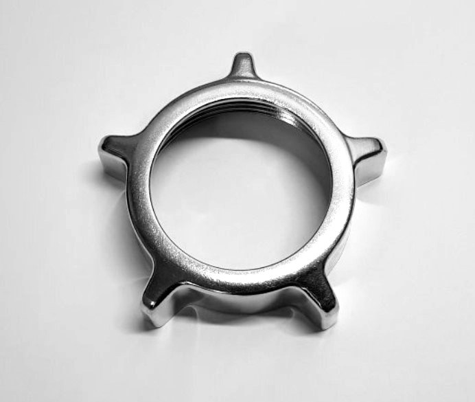 Гайка накатная тубуса мясорубки Moulinex SS-1530000129