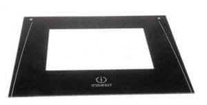 Зовнішнє скло двері для духовки Indesit C00286727 (445x497мм)