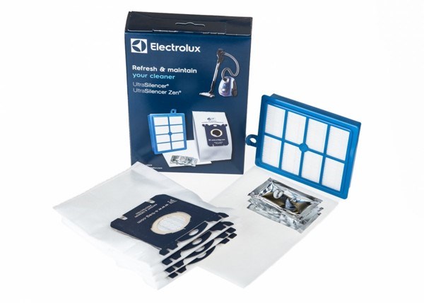 Мешки (4шт) USK9S S-BAG + фильтры и ароматизаторы для пылесоса Electrolux 9009229700 (900922970)