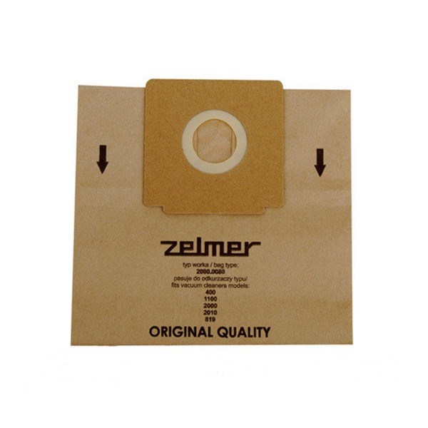 Мішок паперовий для пилососа Zelmer 2000.0080 12000745