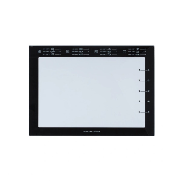 Стекло двери духовки внутреннее Electrolux 5612850098 (504x392мм)