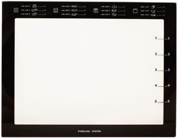 Стекло двери духовки внутреннее Electrolux 5612850098