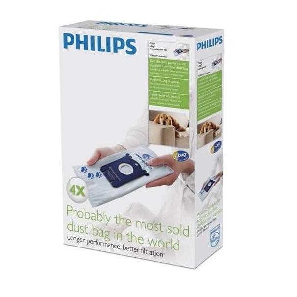 Набір мішків (4 шт) FC8023/04 для пилососа Philips 883802304010