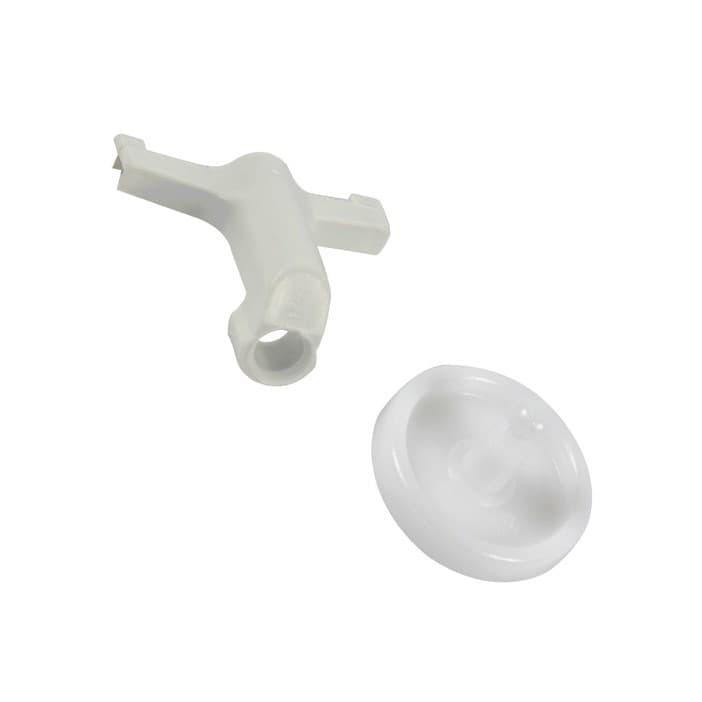 Ролик (колесо) та утримувач нижнього ящика до посудомийної машини Electrolux 956532006