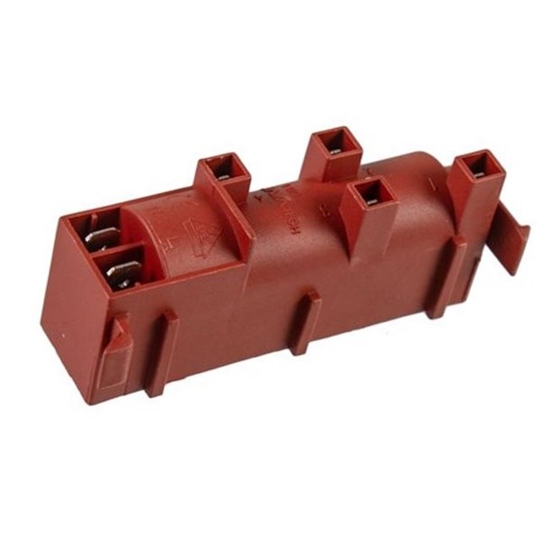 Блок поджига для газовой плиты B200046-02 Indesit C00118464 (на 4 свечи) original1