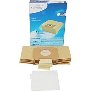 Комплект мішків E53N паперових для пилососа Electrolux 9001959585 (5 шт)
