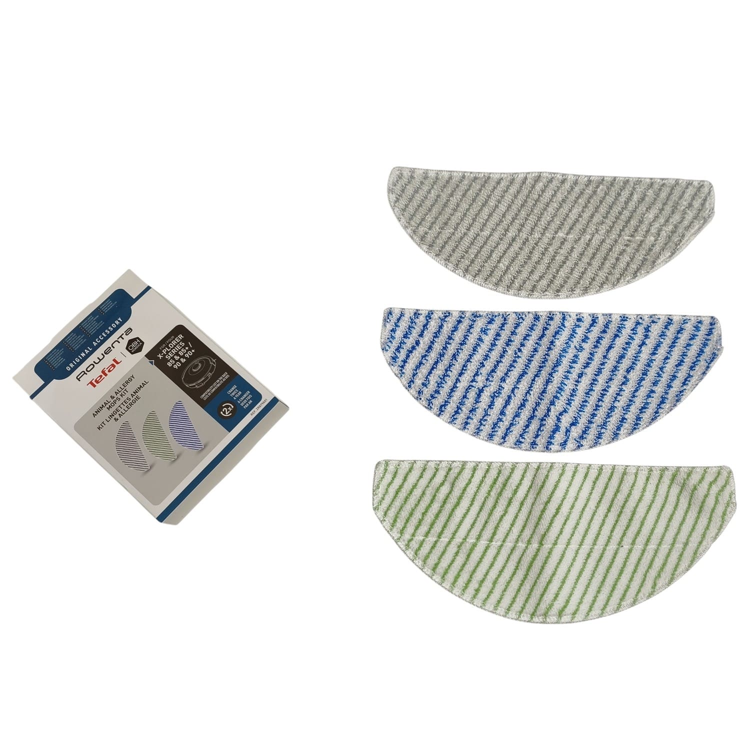 Набор тряпочек из микрофибры ZR879A01 для робота пылесоса Rowenta original1