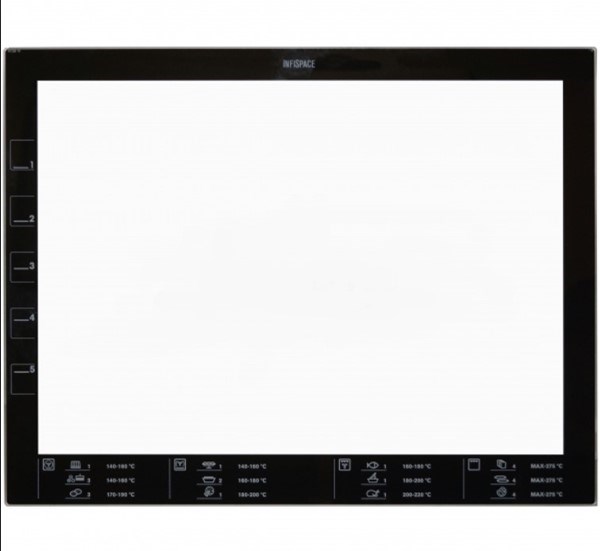 Стекло двери внутреннее для духовки Electrolux 5616618012