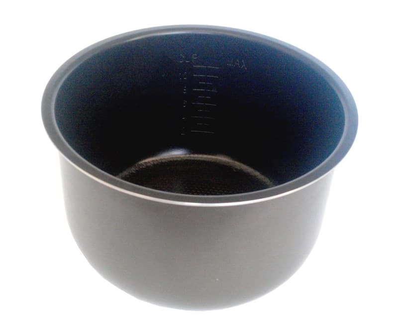 Чаша мультиварки Moulinex черная 5л D=240mm H=140mm SS-994575