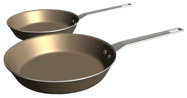 Набор сковородок (2 шт) с антипригарным покрытием E9KLFPS2 Electrolux 902979499