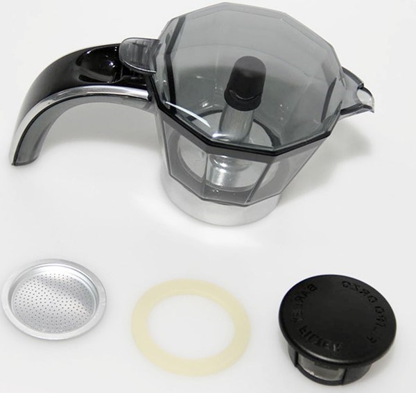 Колба для гейзерной кофеварки DeLonghi EMKP21.B 5513200389 original1