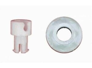 Ролик з тримачом верхнього ящика посудомийної машини Indesit C00104640