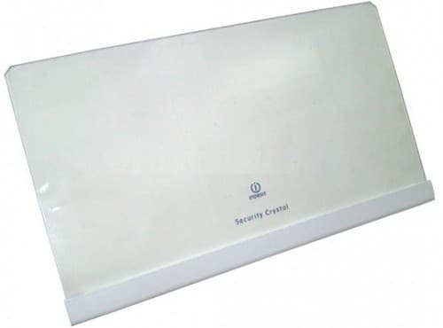 Полиця скляна над овочевим ящиком для холодильника Stinol Indesit C00850922