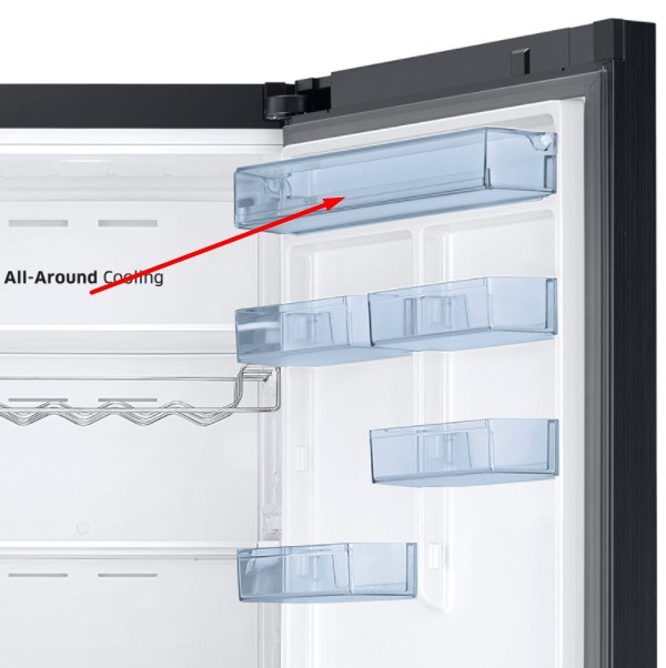 Полиця балкон верхня для холодильника Samsung DA97-15734c